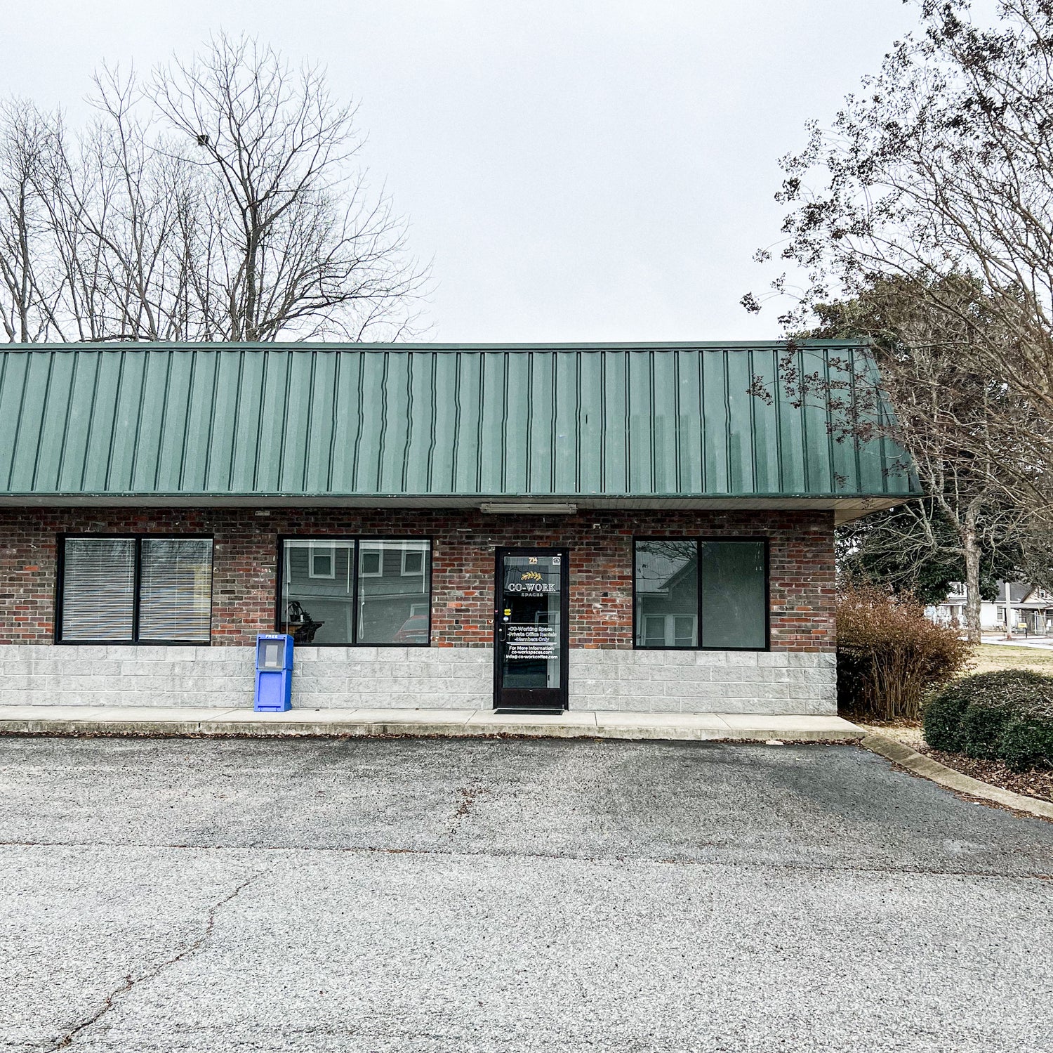 Co-working space in Lawrenceburg, TN. Near Columbia, TN and Florence, AL