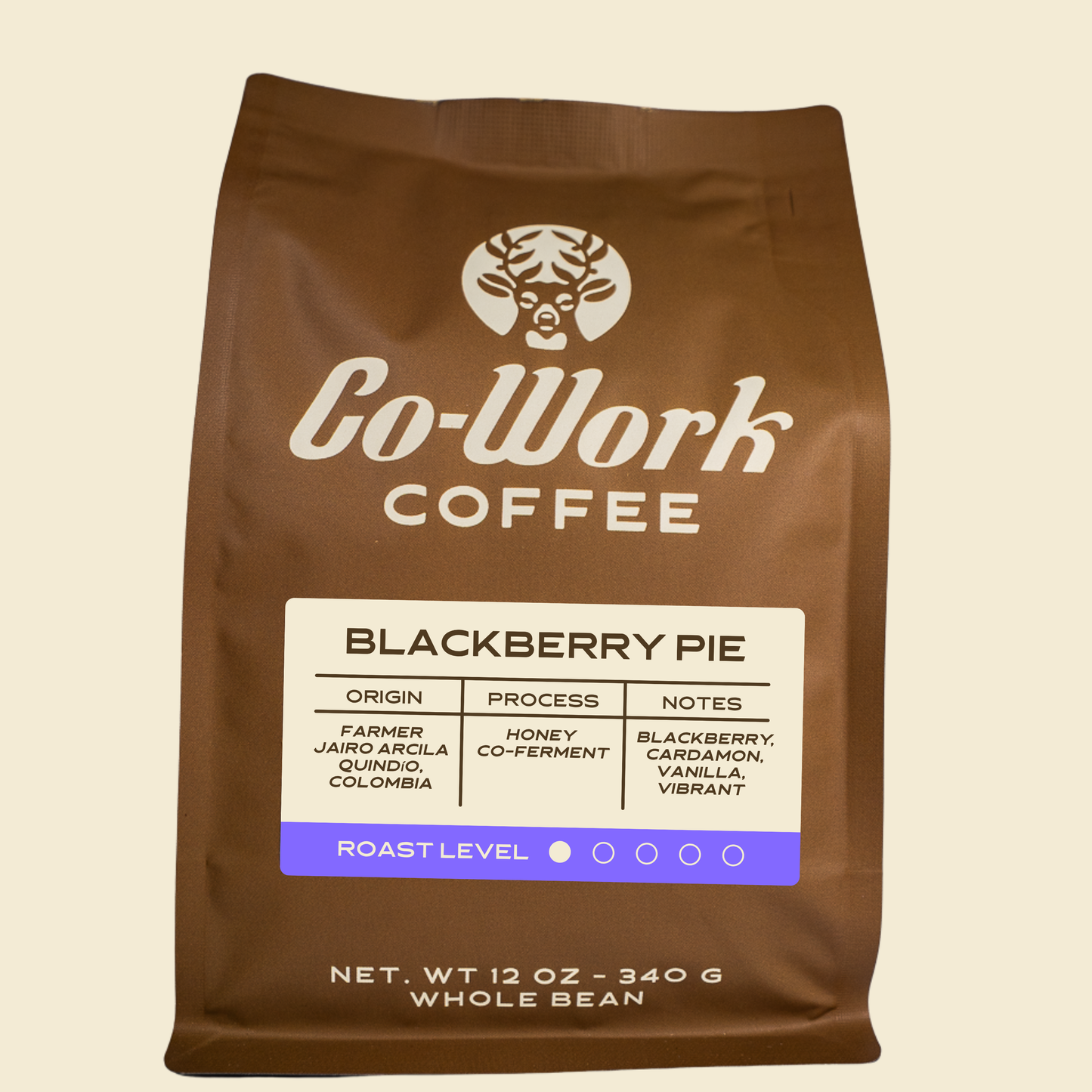 Blackberry Co-Ferment

A coffee that tastes like it shouldn't be possible. Co-fermented with real blackberries, this lot trades the usual coffee flavors for something closer to dessert — jammy blackberry up front, a warm curl of cardamom spice through the middle, and a soft vanilla sweetness that lingers into the finish.

Tasting Notes: Blackberry · Cardamom · Vanilla
Vibe: Vibrant, juicy, a little unexpected